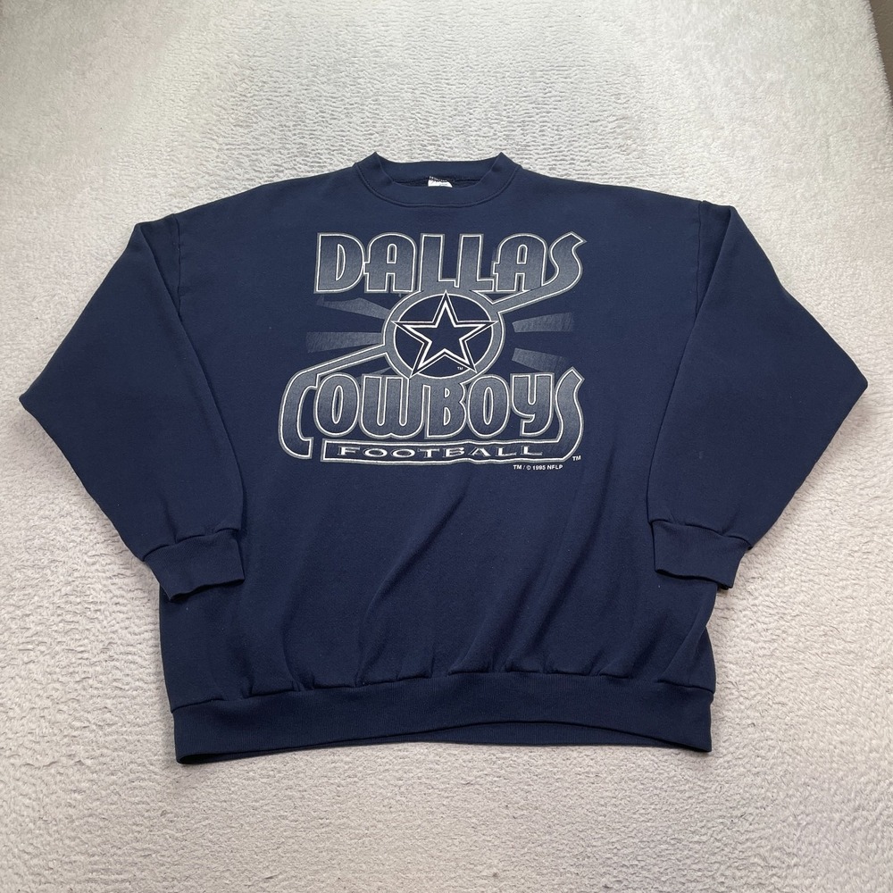 Vintage Dallas Cowboys Sweatshirt Men's Size 2XL Crewneck Sweater 90s